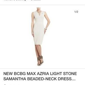 BCBGmaxazria Light Stone Samantha Dress